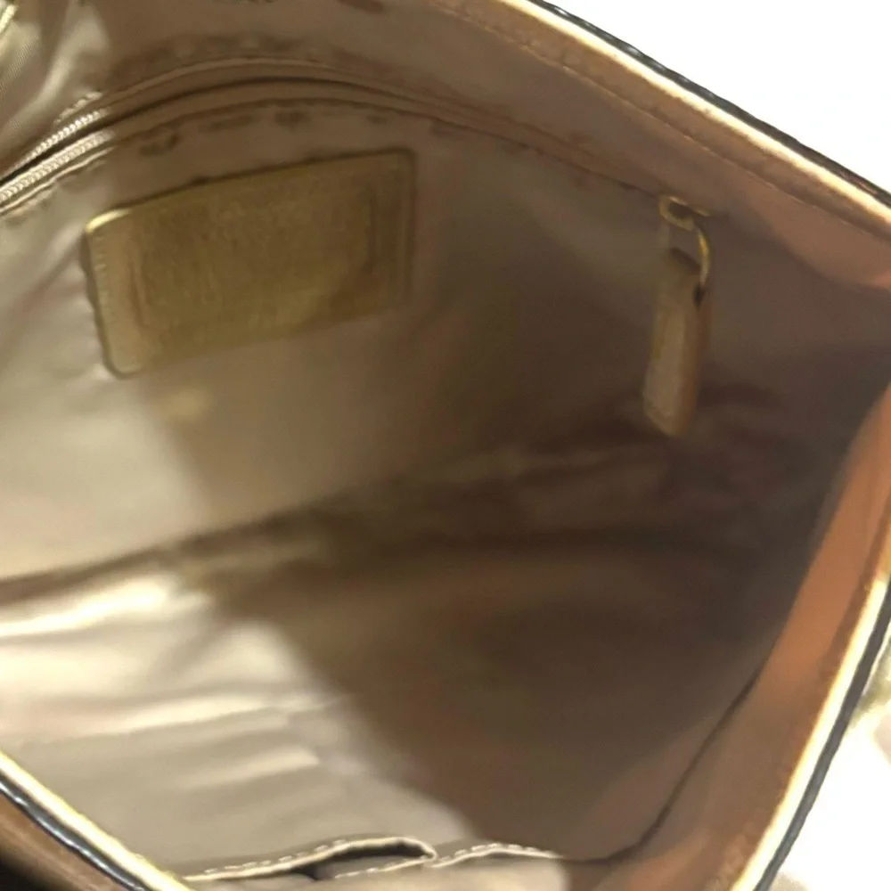 Coach Beige Crossbody Bag